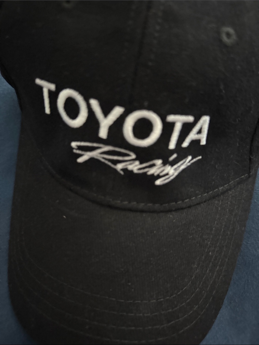 Toyota Racing Black Baseball Cap